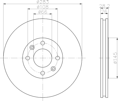 NF PARTS Piduriketas NF1699125